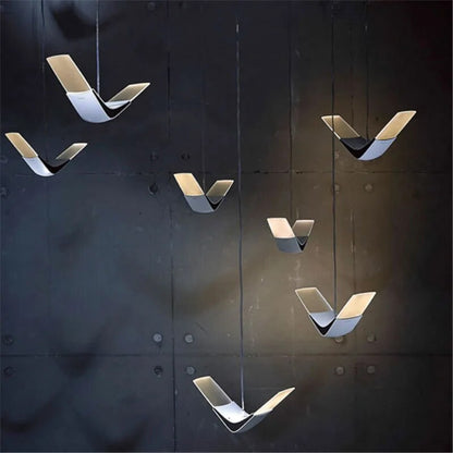 Μοντέρνο ιπτάμενο κρεμαστό φως LED για τραπεζαρία