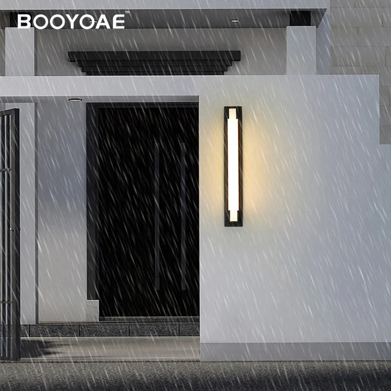 Φωτιστικό τοίχου LED εξωτερικού χώρου IP65 εξωτερικός τοίχος βεράντα μπαλκόνι από ανοξείδωτο ατσάλι Φωτιστικό γκαράζ βεράντα κήπου αδιάβροχο φωτισμό αυλής