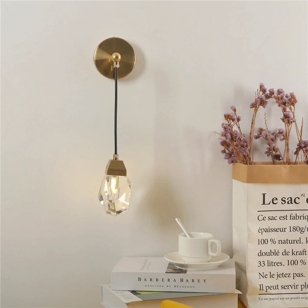 Φωτιστικό τοίχου LED Nordic Crystal Diamond