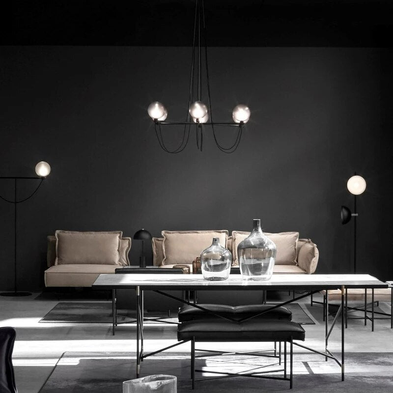 πολυέλαιος βίλα duplex κατάστημα ρούχων γυάλινα φωτιστικά