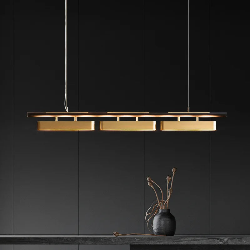 Μοντέρνος επεξεργασμένος σίδηρος LED Designer Chandelier Black
