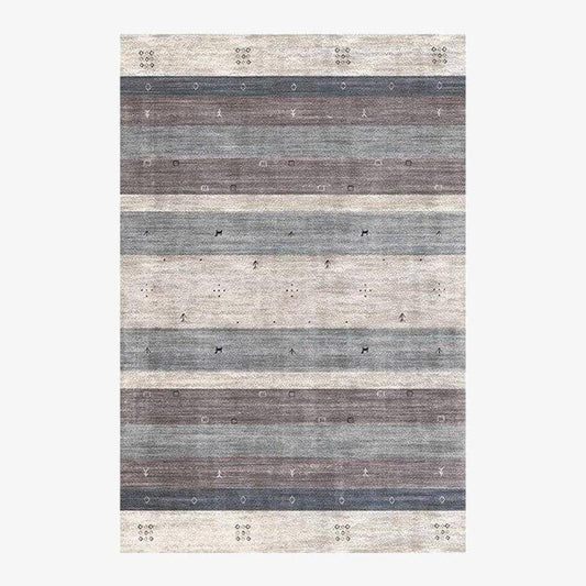 Ορθογώνιο χαλί με γεωμετρικά σχήματα στυλ Piquio P