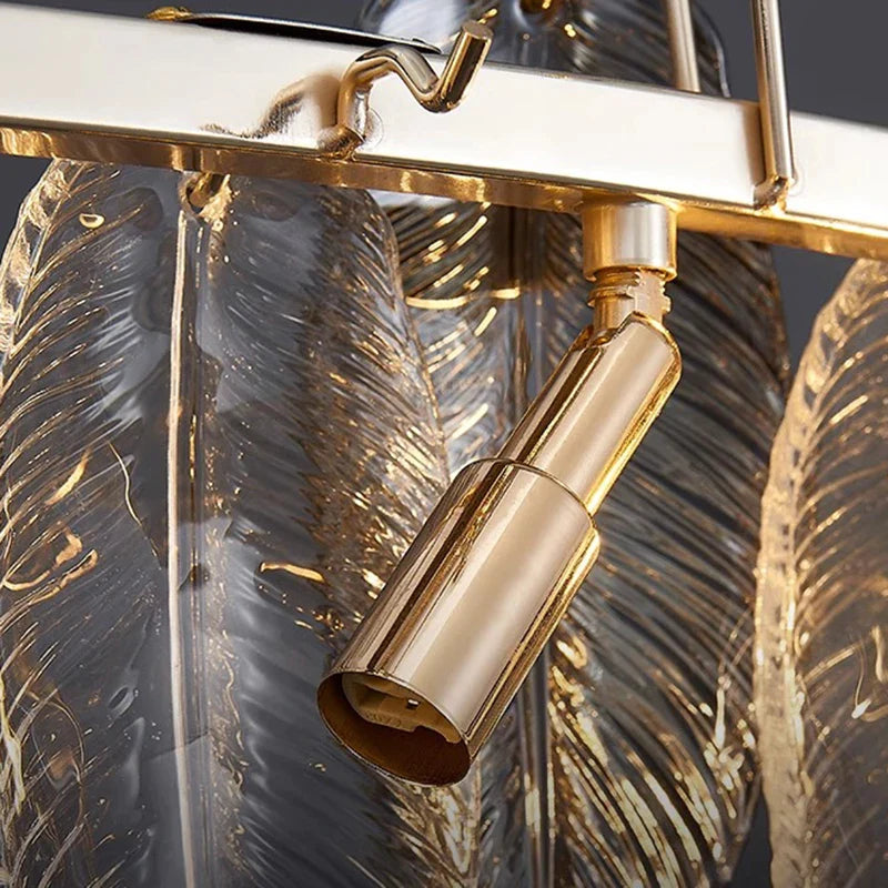 Πολυτελής στρογγυλεμένος ντιζάιν πολυέλαιος LED