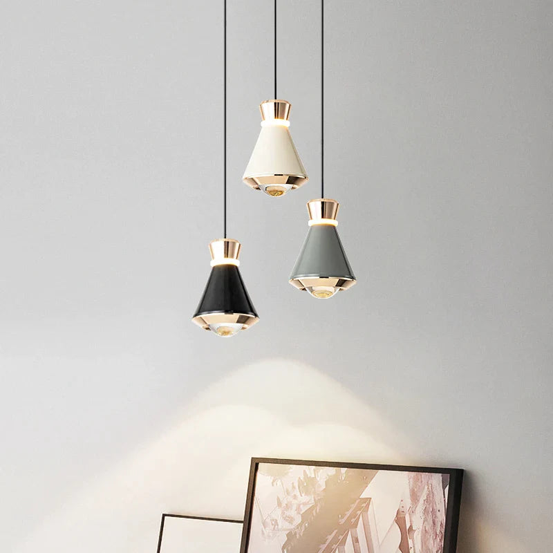 Μοντέρνο κρεμαστό φως καθιστικό υπνοδωμάτιο μπαρ κουζίνα