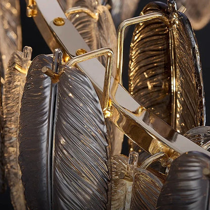 Πολυτελής στρογγυλεμένος ντιζάιν πολυέλαιος LED