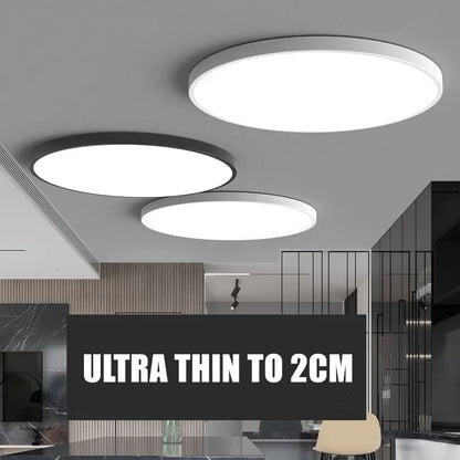 Μοντέρνο Slim LED Φωτιστικό Οροφής Ξύλινο Σαλόνι Υπνοδωμάτιο Μελέτη Διάδρομος Φουαγιέ