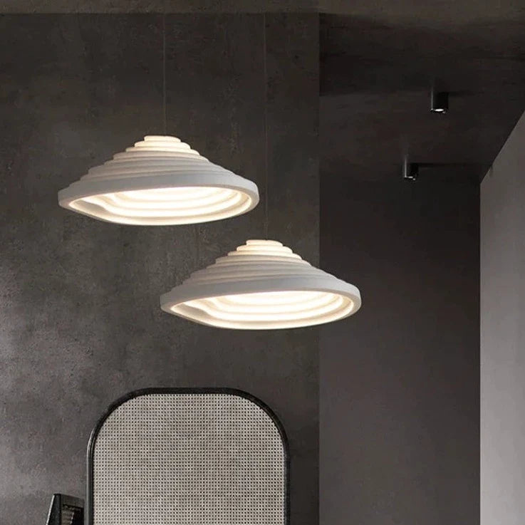 Κρεμαστό φωτιστικό Led wabi-sabi με μινιμαλιστική σκανδιναβική σχεδίαση