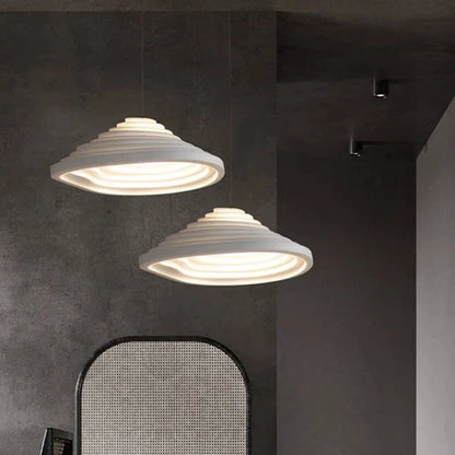 Κρεμαστό φωτιστικό Led wabi-sabi με μινιμαλιστική σκανδιναβική σχεδίαση