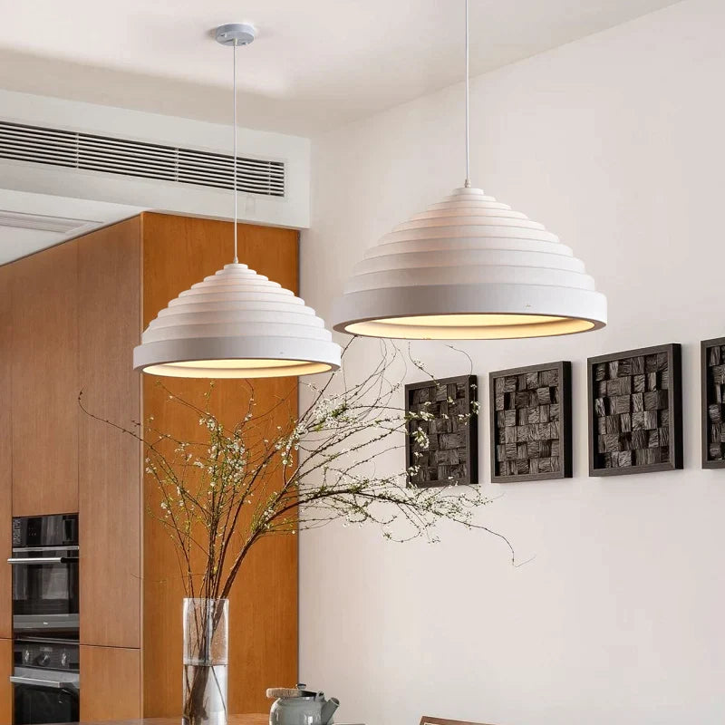 Κρεμαστό φωτιστικό Wabi-sabi Led με μινιμαλιστική σκανδιναβική σχεδίαση
