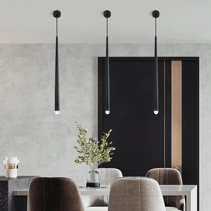 μενταγιόν φωτιστικόCone LED ακρυλική φυσαλίδα Long Tube
