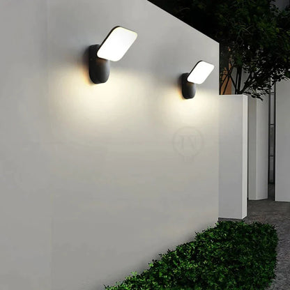 LED Επαγωγικό Φωτιστικό τοίχου εξωτερικού χώρου IP65 Αδιάβροχο Φωτιστικό Βίλα Αυλή Διακόσμηση Κήπου Φωτιστικό Βεράντας Απλίκα τοίχου Lampara Pared