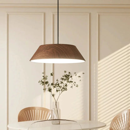 πολυέλαιος καρυδιάς μπάρα οροφής τραπεζαρίας