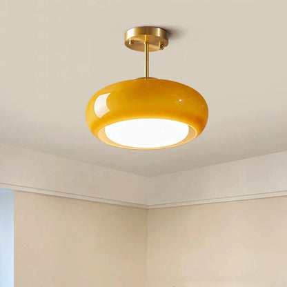 Τάρτα αυγών Bauhaus Μεσαίο Απλό Φωτιστικό Οροφής