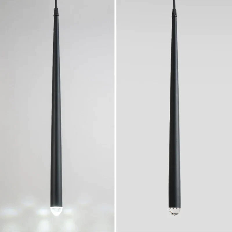 μενταγιόν φωτιστικόCone LED ακρυλική φυσαλίδα Long Tube