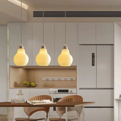 Nordic LED Ξύλινο κρεμαστό φως