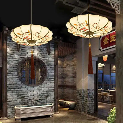 Κρεμαστό φως Κινεζική Αντίκα ρετρό αίθουσα τσαγιού εστιατορίου