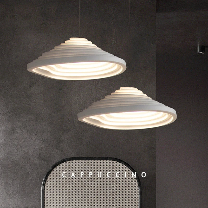 Κρεμαστό φωτιστικό Wabi-sabi Led με μινιμαλιστική σκανδιναβική σχεδίαση