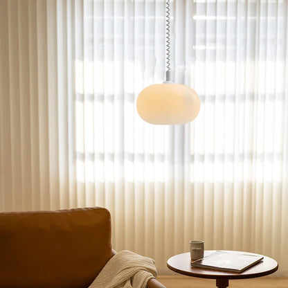 Bauhaus Glass Chandeliers Nordic κρεμαστά φωτιστικά Υπνοδωμάτιο Εκτός από το σαλόνι Τραπεζαρία Εστιατόριο Μοντέρνο έγχρωμο κρεμαστό φωτιστικό
