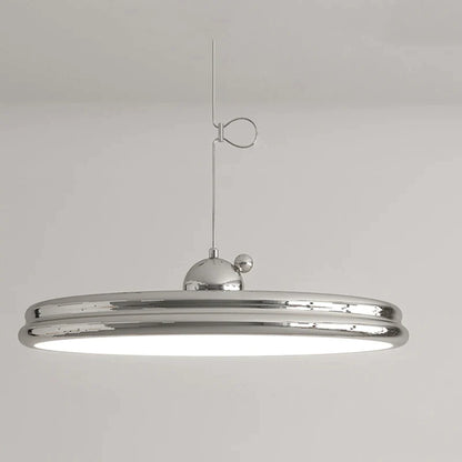 πολυέλαιος σχεδίασης χρωμίου με μακριούς αιωρούμενους βραχίονες που περιστρέφονται 360°