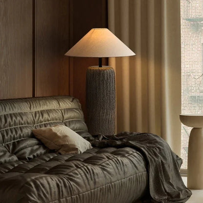 Φωτιστικό δαπέδου ιαπωνικής αγγειοπλαστικής αντίκες