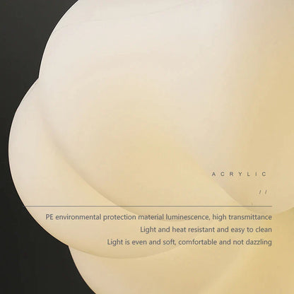 Μοντέρνο φως οροφής LED διακοσμητικό εσωτερικό υπνοδωμάτιο με σύννεφο