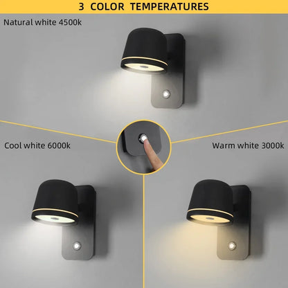 Φωτιστικό τοίχου LED με αφής και ρυθμιζόμενο dimmer Aisilan