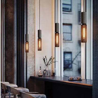 Πολυέλαιος κρεμαστής ελαφρύ σιδερένιο τσιμέντο