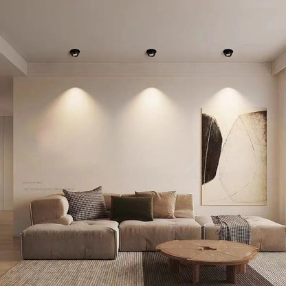 Στρογγυλό Spot LED Dimmable Downlights Διακόσμηση δωματίου 10W 12W COB