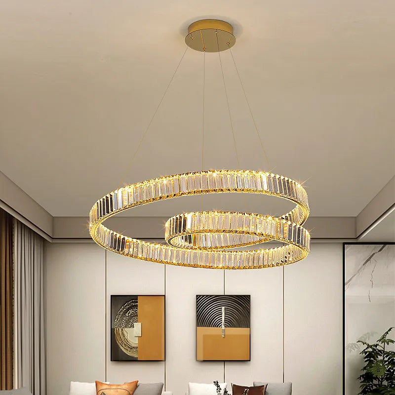 πολυτελής led κρυστάλλινος πολυέλαιος deco ανάρτηση
