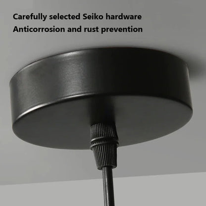 Φωτιστικό κρεμαστό σχέδιο σκανδιναβικής μπάλας σε καπνιστό γυαλί