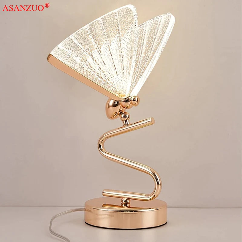 Επιτραπέζιο φωτιστικό LED Αμπαζούρ Butterfly