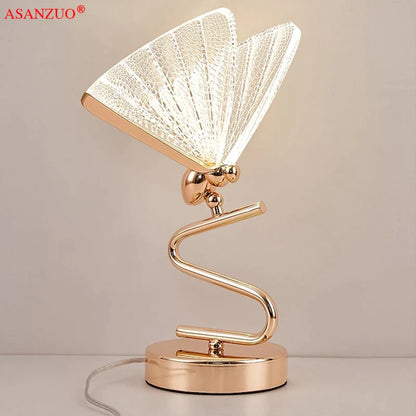 Επιτραπέζιο φωτιστικό LED Αμπαζούρ Butterfly