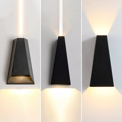 IP65 αδιάβροχο φωτιστικό τοίχου LED εξωτερικού χώρου από αλουμίνιο