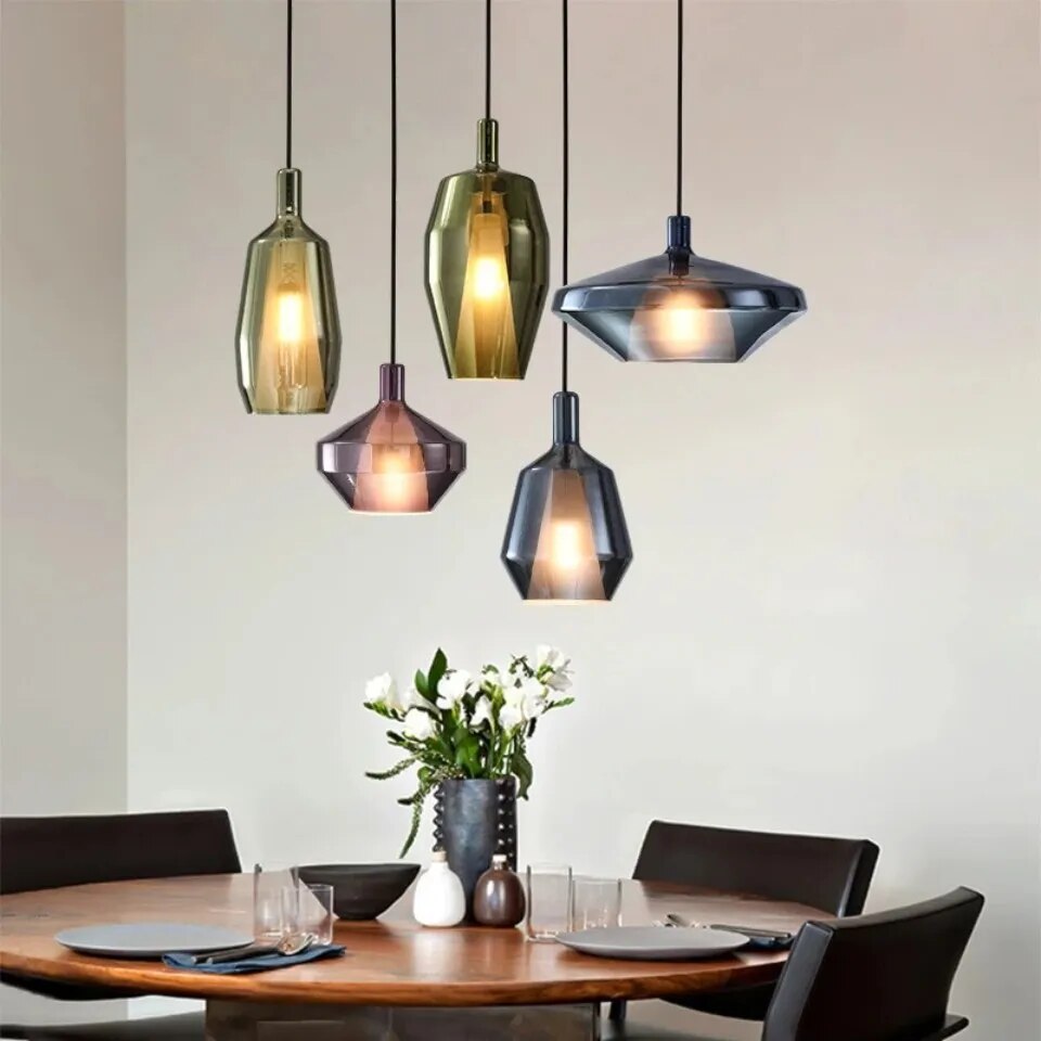 Simple Nordic Pendant Lamp Bar Restaurant