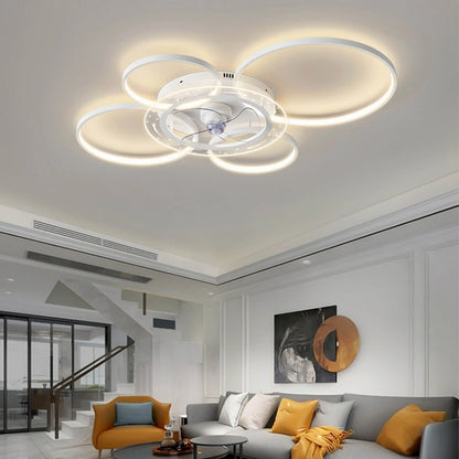 Σχέδιο Plafonnier avec des cercles à LED