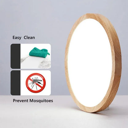 Μοντέρνο Slim LED Φωτιστικό Οροφής Ξύλινο Σαλόνι Υπνοδωμάτιο Μελέτη Διάδρομος Φουαγιέ