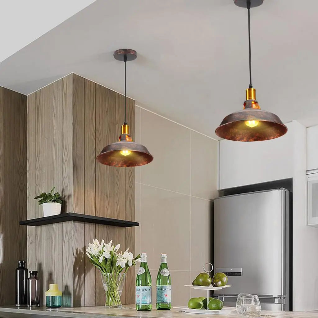 πολυέλαιος σκουριά μεταλλική οροφή σπίτι εστιατόριο