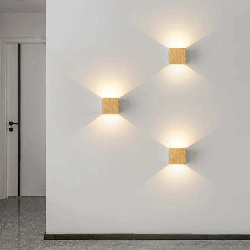 Μοντέρνο φωτιστικό τοίχου 6W LED μινιμαλιστικό φωτιστικό τοίχου εσωτερικού χώρου σαλονιού υπνοδωμάτιο φωτισμός διαδρόμου διακόσμηση φωτιστικό τοίχου από αλουμίνιο Φωτιστικό