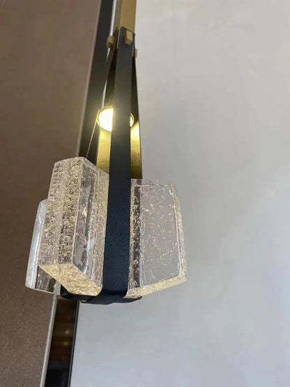 Δημιουργικό σκανδιναβικό πολυτελές κρεμαστό μενταγιόν με φως εστιατόριο μπαρ