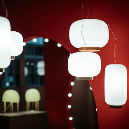 Κρεμαστό φωτιστικό Chouchin σε γυάλινο σχέδιο ιταλικού στυλ