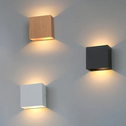 Μοντέρνο φωτιστικό τοίχου 6W LED μινιμαλιστικό φωτιστικό τοίχου εσωτερικού χώρου σαλονιού υπνοδωμάτιο φωτισμός διαδρόμου διακόσμηση φωτιστικό τοίχου από αλουμίνιο Φωτιστικό