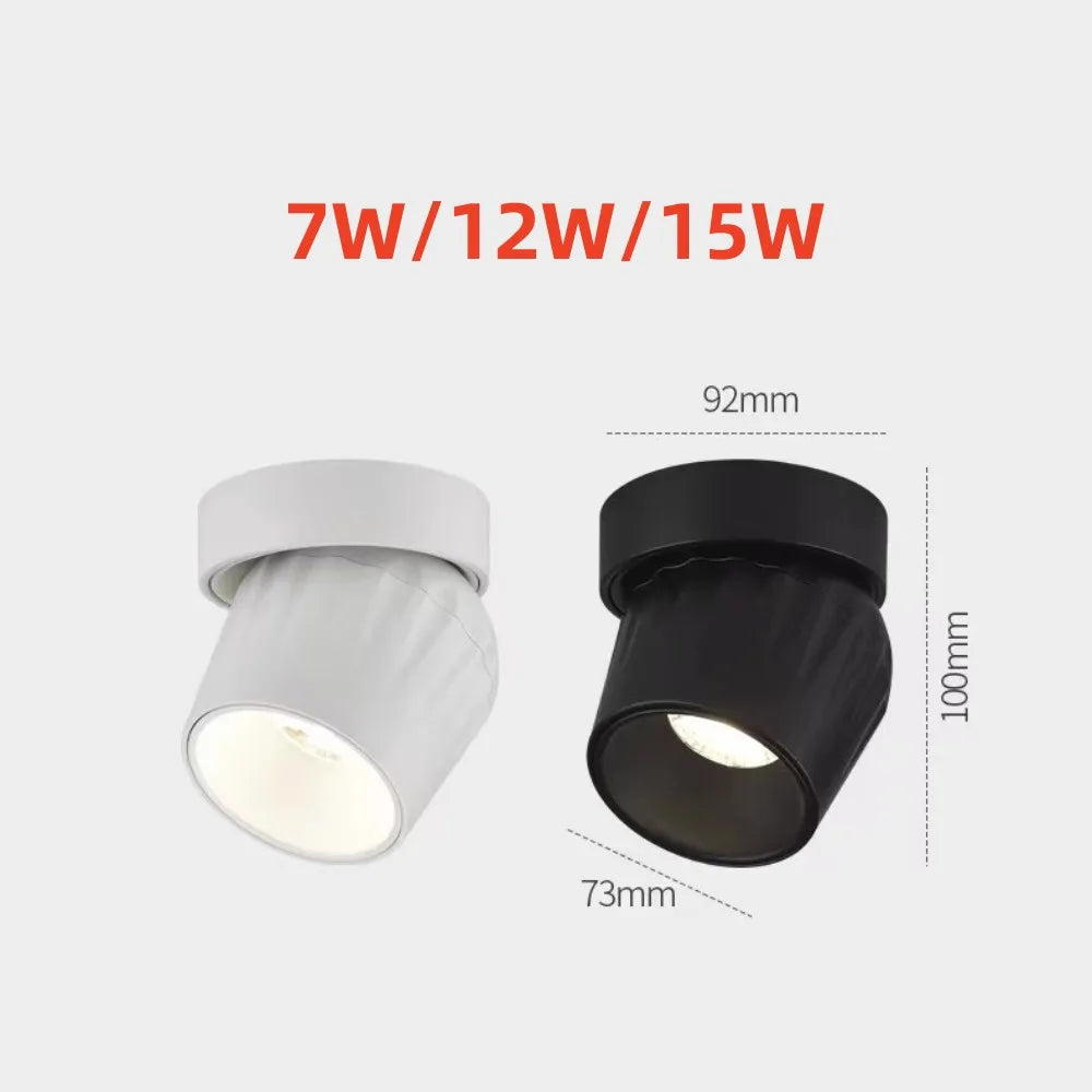 Στρογγυλεμένα στίγματα LED Downlight