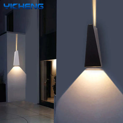 IP65 αδιάβροχο φωτιστικό τοίχου LED εξωτερικού χώρου από αλουμίνιο