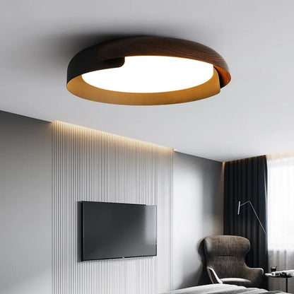 Φωτιστικό οροφής LED σε στυλ Nordic Wood