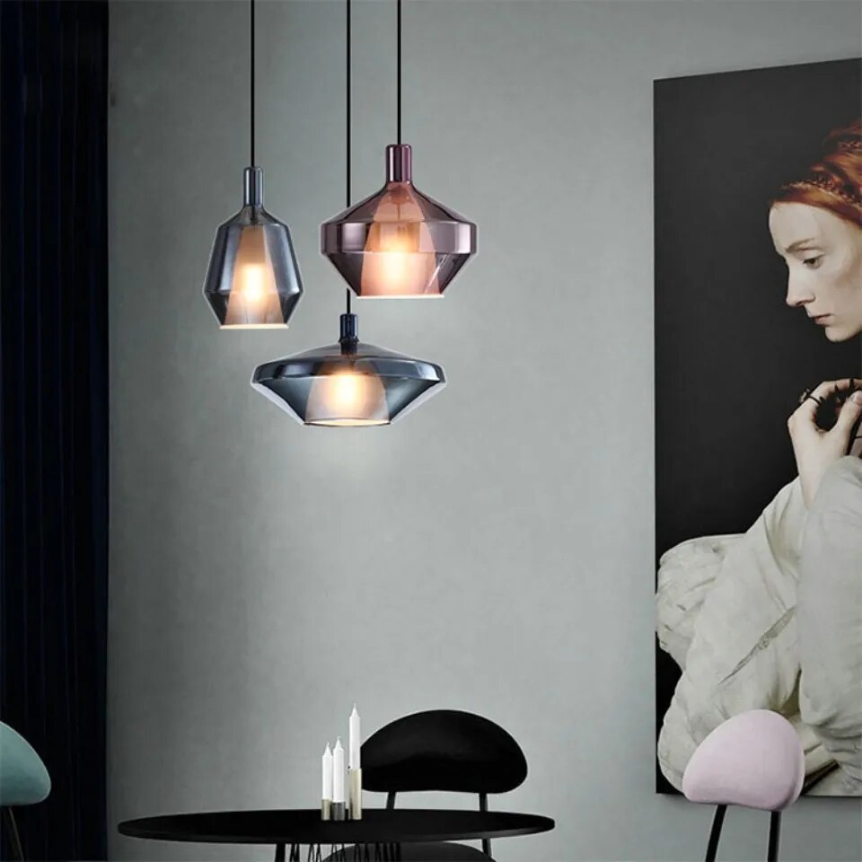 Simple Nordic Pendant Lamp Bar Restaurant