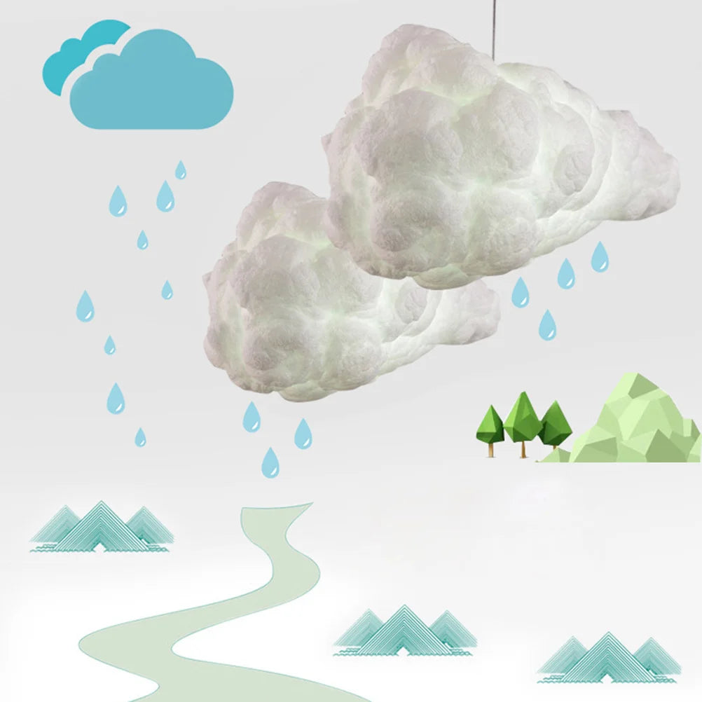 Δημιουργικό κρεμαστό φως LED σε σχήμα σύννεφου