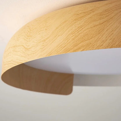 Φωτιστικό οροφής LED σε στυλ Nordic Wood