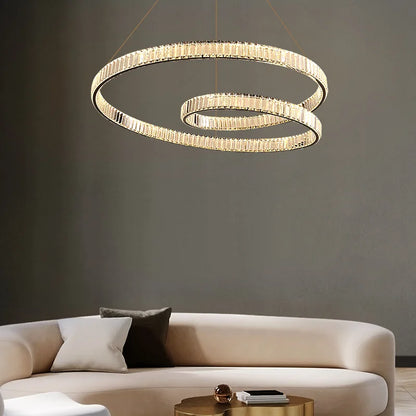 πολυτελής led κρυστάλλινος πολυέλαιος deco ανάρτηση