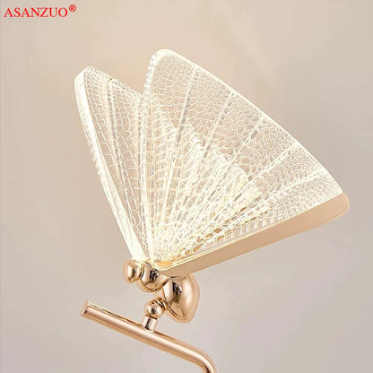 Επιτραπέζιο φωτιστικό LED Αμπαζούρ Butterfly