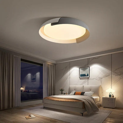 Φωτιστικό οροφής LED σε στυλ Nordic Wood